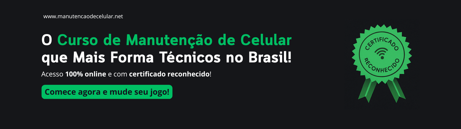 Curso de Manutenção de Celular - Certificado Oficial. O Curso de Manutenção de Celular que Mais Forma Técnicos no Brasil!