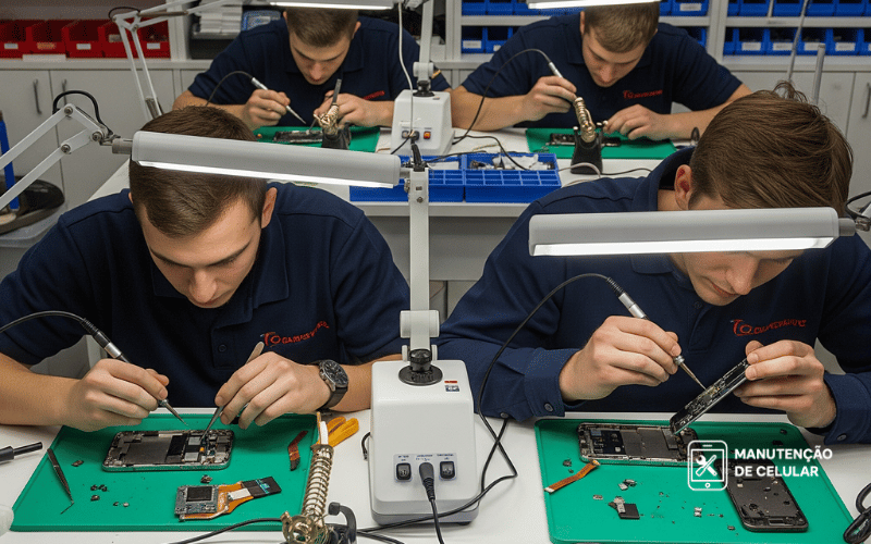 Curso de Manutenção de Celular Online 14 Consertos Reais de Alunos Formados