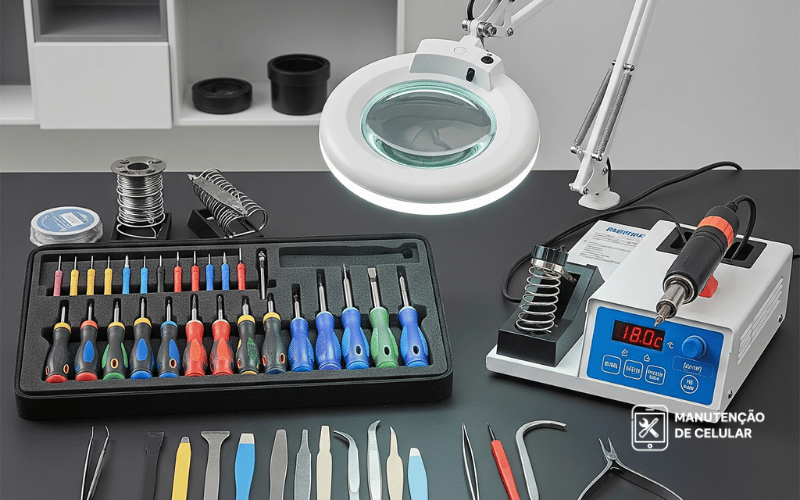 Curso de Manutenção de Celular Online 17 Guia de Ferramentas para Começar Certo