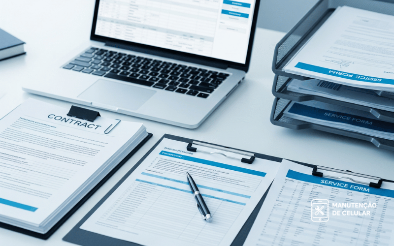 Curso de Manutenção de Celular Online 18 Documentação para Assistência Técnica
